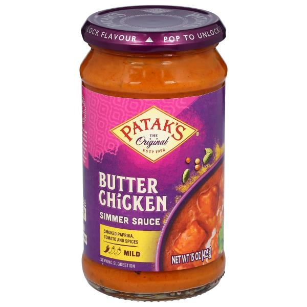 Patak's Simmer Sauce, Butter Chicken, Mild | Publix Super Markets