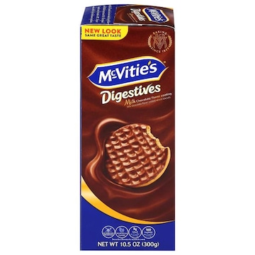 McVitie's Digestives Milk Chocolate Flavor Coating Wheat Biscuits