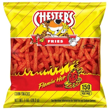 Chester's Fries Flamin' Hot Flavored Corn Snacks
