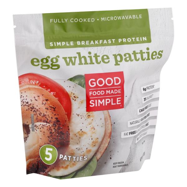 Good Food Made Simple Egg White Patties Publix Super Markets