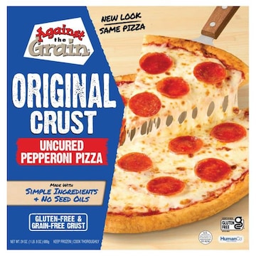 Against the Grain Original Crust Uncured Pepperoni Pizza