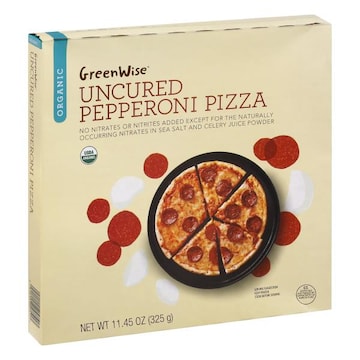 GreenWise Pizza, Organic, Uncured Pepperoni