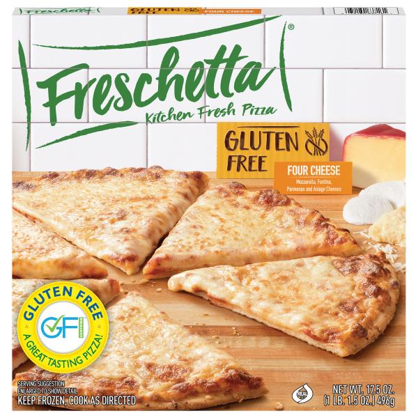 Freschetta Four Cheese Medley Gluten Free Thin Crust Frozen Pizza