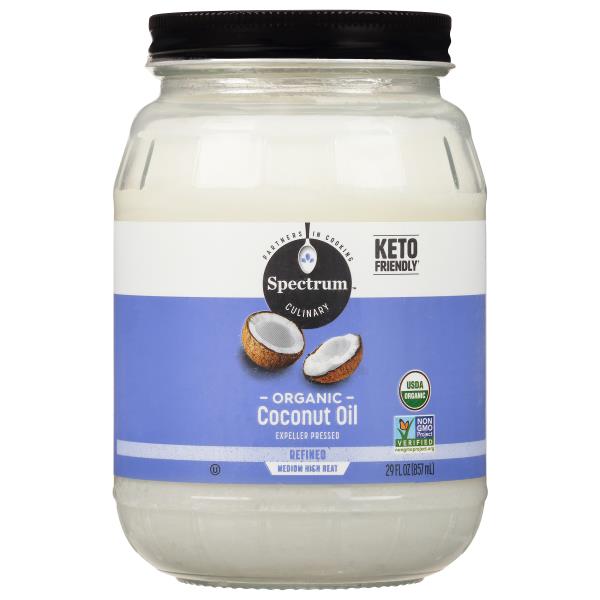 Spectrum Culinary Coconut Oil, Organic, Refined Publix Super Markets