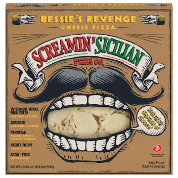Screamin' Sicilian Pizza Co. Pizza, Cheese, Bessie's Revenge