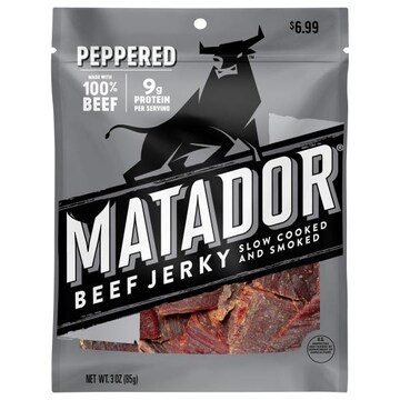 Matador Beef Jerky, Peppered