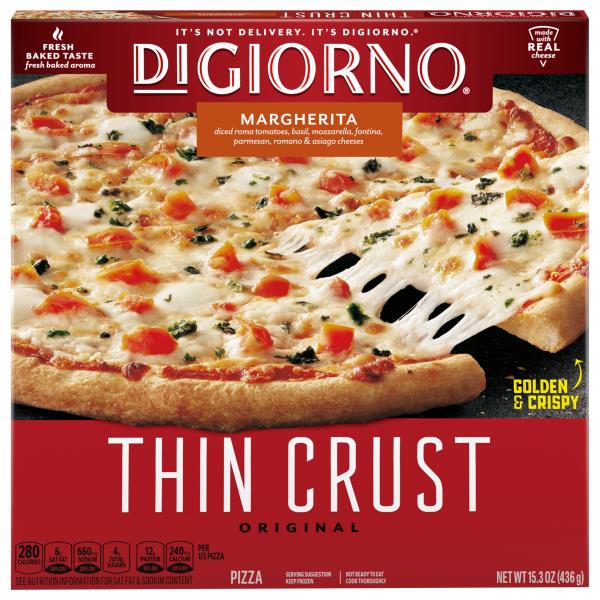 DiGiorno Pizza, Thin Crust, Original, Margherita Publix Super Markets