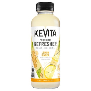 KeVita Sparkling Drink, Lemon Ginger, Probiotic, Refresher
