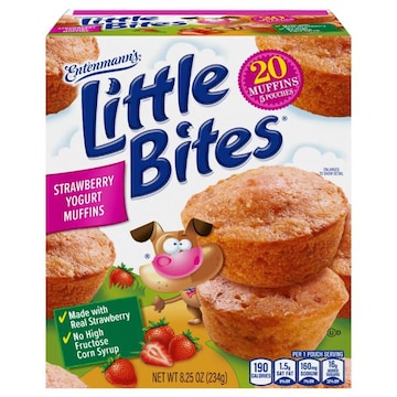 Entenmann's Little Bites Strawberry Yogurt Muffins