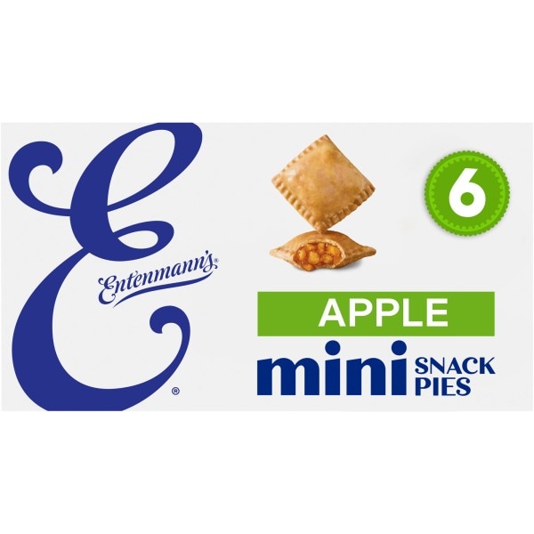 Entenmann's Baker's Delights Apple Mini Snack Pies, 6 packs, 12 oz