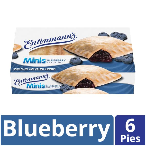 Entenmann's Entenmann's Minis Blueberry Snack Pies, 6 count, 12 oz
