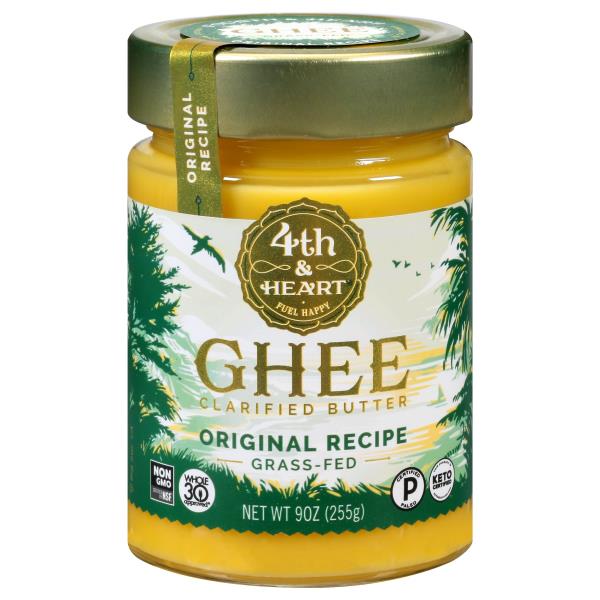 4Th & Heart Ghee, Clarified Butter, Original Recipe Publix Super Markets