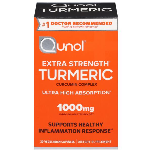 Qunol Turmeric, Extra Strength, 1000 mg, Capsules Publix Super Markets