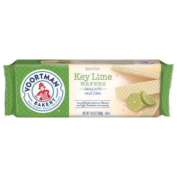 Voortman Bakery Wafers, Key Lime