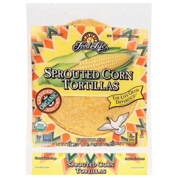 Food For Life Tortillas, Sprouted Corn, Flourless Publix Super Markets