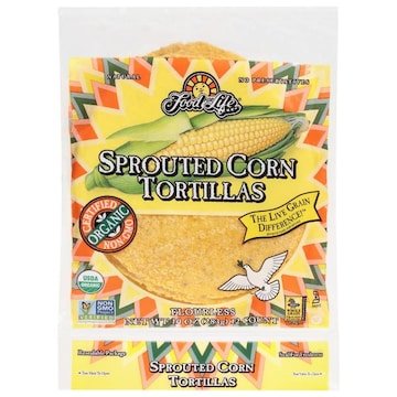 Food For Life Tortillas, Sprouted Corn, Flourless