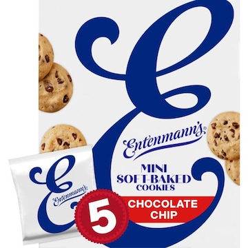 Entenmann's Little Bites Cookies, Chocolate Chip, Mini, Soft Baked