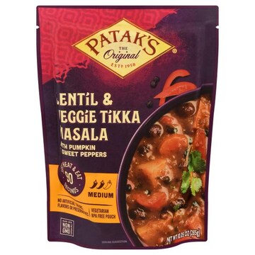 Patak's Lentil & Veggie Medium Tikka Masala