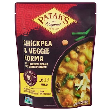 Patak's Chickpea & Veggie Mild Korma