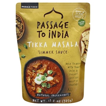 Passage To India Simmer Sauce, Tikka Masala