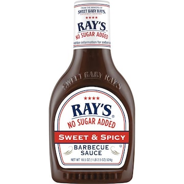 Ray's No Sugar Added Barbecue Sauce, Sweet & Spicy