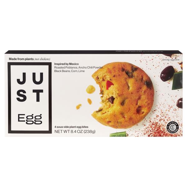 JUST Egg Plant Egg Bites, Sous Vide, Inspired By Mexico Publix Super