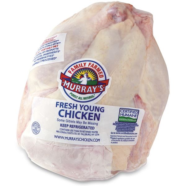 Murray's Fresh Young Chicken, Grade A, Raised Without Antibiotics