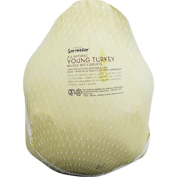 GreenWise Young Turkey, USDA Grade A, Frozen 10-16 Lb Raised Without Antibiotics