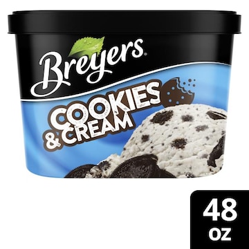 Breyers Frozen Dairy Dessert Cookies and Cream