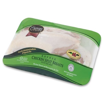 Empire Split Chicken Breast, Kosher Poultry