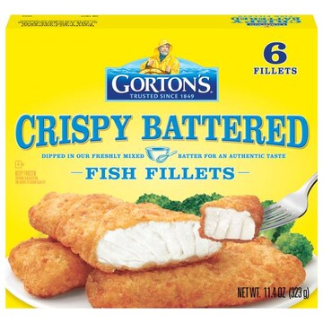 Gorton's Fish Fillets, Crispy Battered