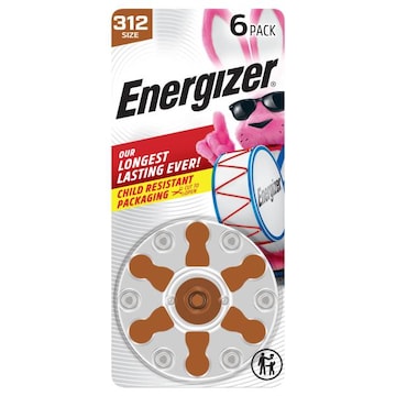 Energizer Size 312 Batteries