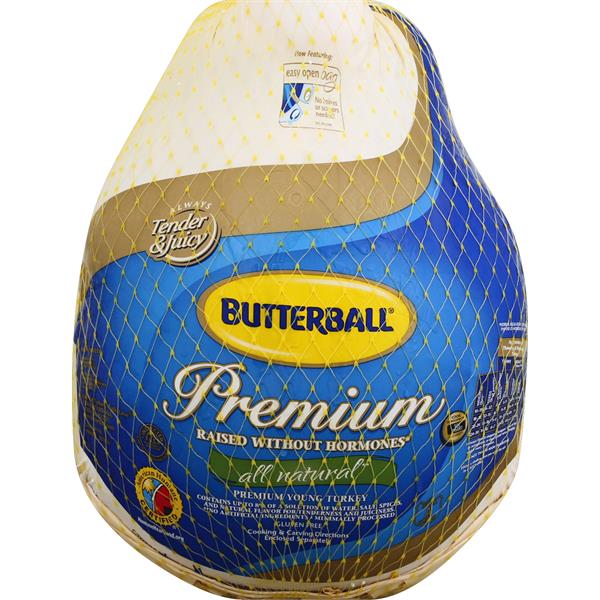 Butterball Young Turkey, 12-16 Pounds, Tender And Juicy Frozen, USDA ...