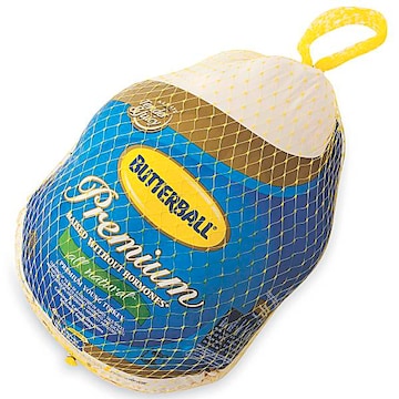 Butterball Whole Young Turkey 24 Pounds and Up, Grade A, Frozen