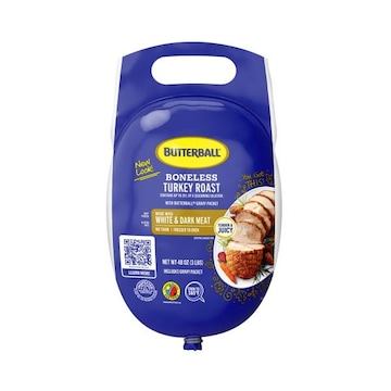 Butterball White & Dark Meat Boneless Turkey Roast with Butterball Gravy Packet