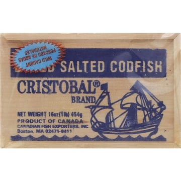 Cristobal Codfish, Salted, Choice Boned