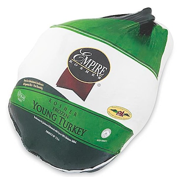 Empire Whole Young Turkey 20-24 Pounds, Frozen Kosher Poultry
