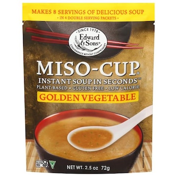 Edward & Sons Miso-Cup Golden Vegetable Instant Soup