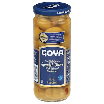 Goya Stuffed Queen Spanish Olives with Minced Pimientos