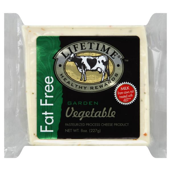 Lifetime Healthy Rewards Cheese, Garden Vegetable, Fat Free Publix