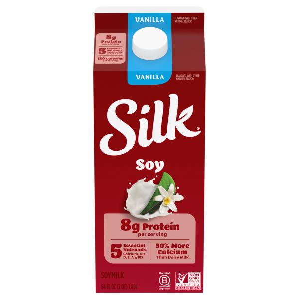 Silk Vanilla Dairy Free Vegan Soy Milk | Publix Super Markets
