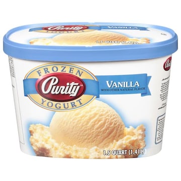 Purity Frozen Yogurt, Vanilla