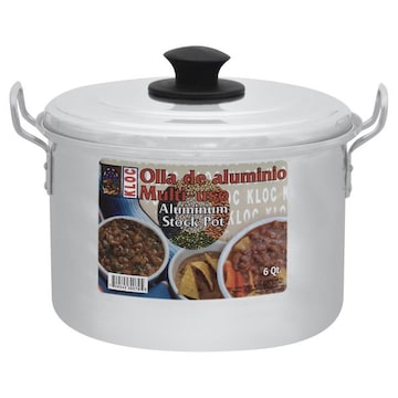 Kloc Pot, Stock, Aluminum, 6 Qt