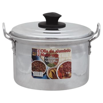 Kloc Stock Pot, Aluminum, 4 qt