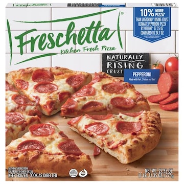 Freschetta Pepperoni Naturally Rising Crust Frozen Pizza