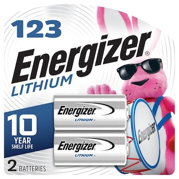 Energizer Batteries, Lithium, 123