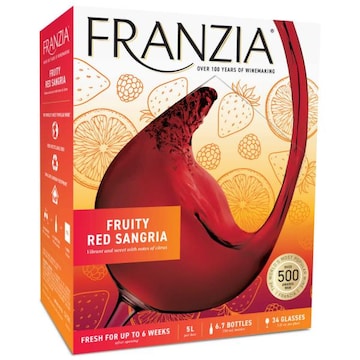 Franzia Fruity Red House Favorites Blend California Sangria Box