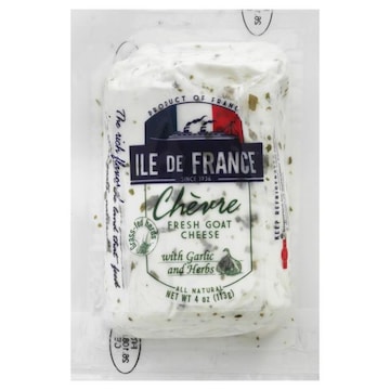 Ile de France Cheese, Fresh Goat, with Garlic and Herbs