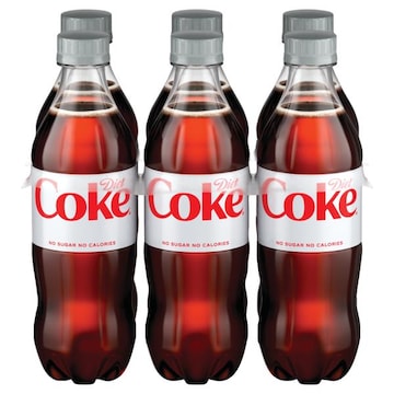 Diet Coke Soda, 6 Pack