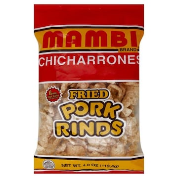 Mambi Pork Rinds, Fried, Chicharrones